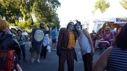 I Joker e dietro Totoro