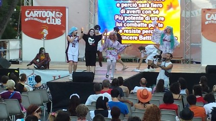 Un po' di "caos" sul palco 2