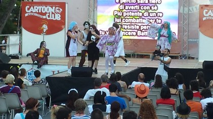 Un po' di "caos" sul palco 3