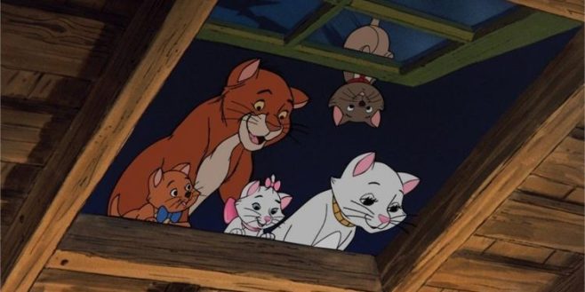 gli-aristogatti-the-aristocats-disney-animation-1970-frou-frou-matisse-minou-romeo-duchessa
