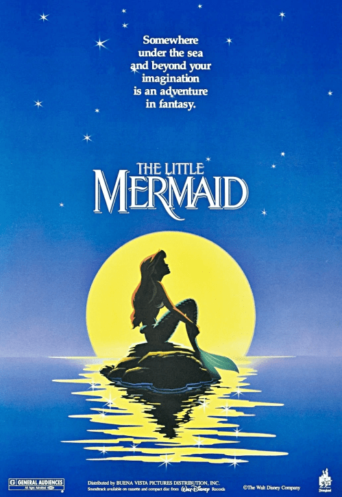 La-Sirenetta-The-Little-Mermaid-1989-Walt-Disney-movie-film-animated-Poster-locandina