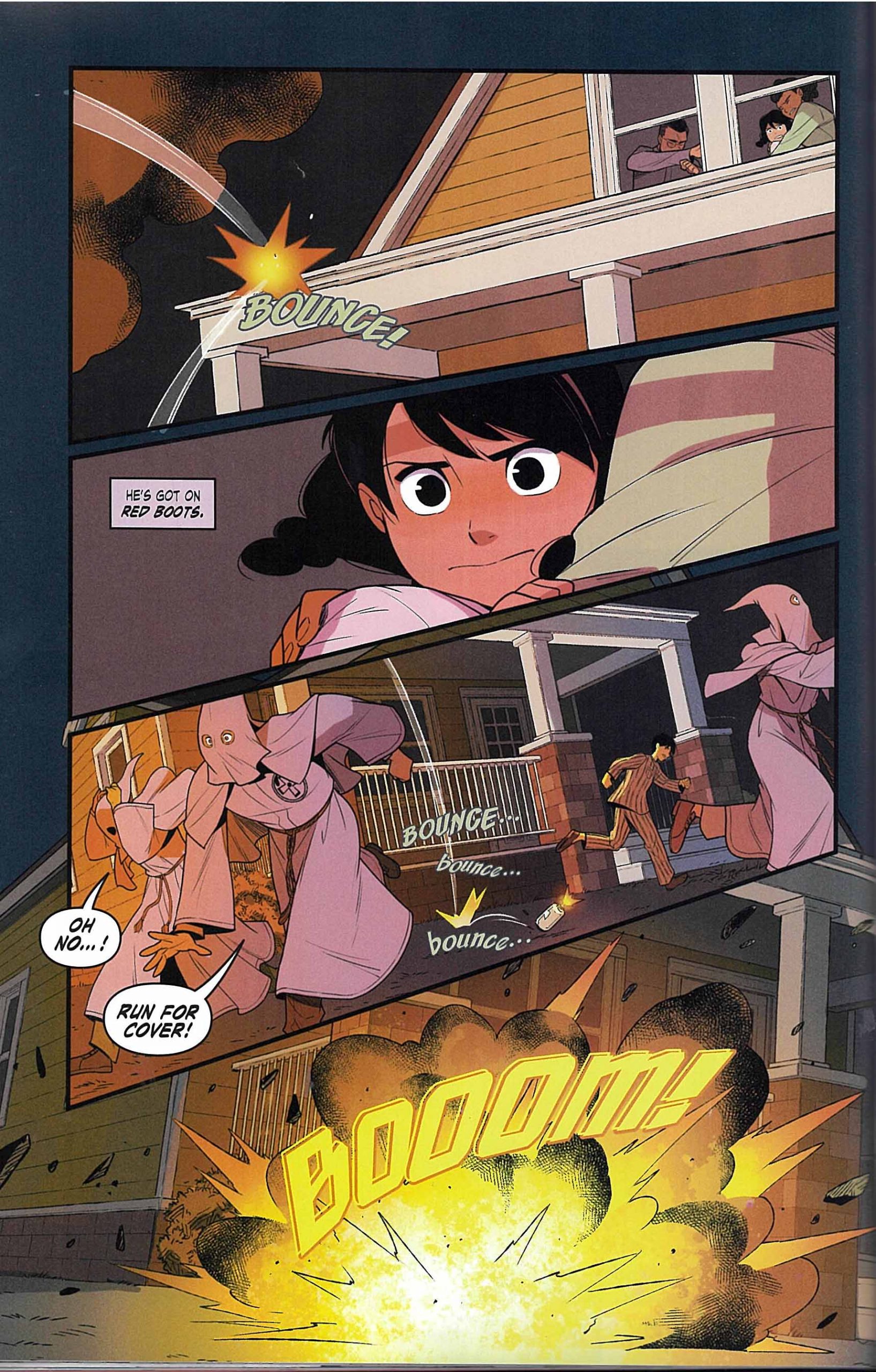 Superman-Annienta-il-Klan-Superman-Smashes-the-Klan-fumetto-comic-DC-Comics-Gene-Luen-Yang-Gurihiru-Chifuyu-Sasaki-Naoko-Kawano-roberta-lee-1