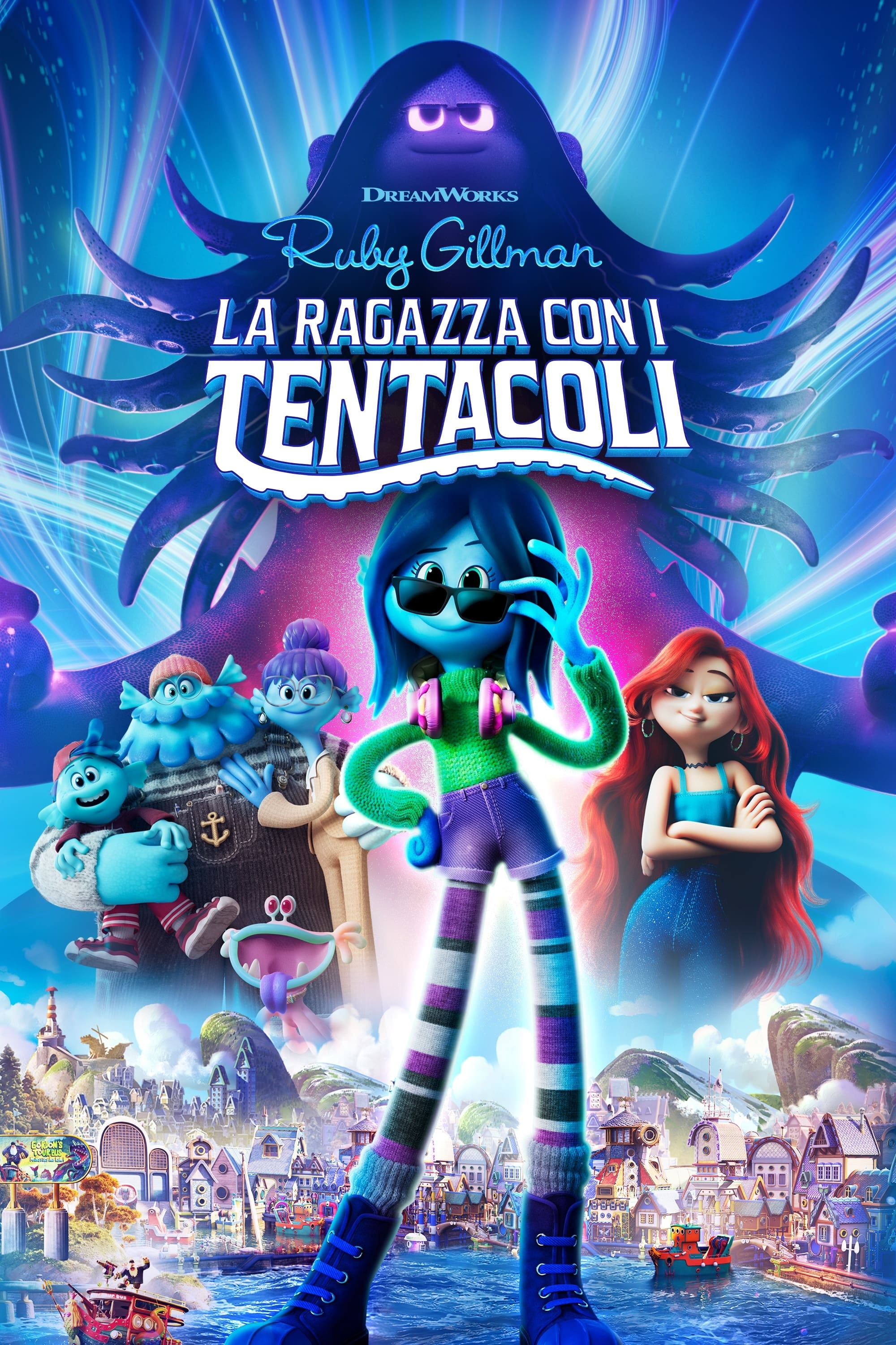 Ruby-Gillman-la-ragazza-con-i-tentacoli-ruby-gillman-teenage-kraken-movie-film-2023-animated-dreamworks-animation-fantasy-adventure-comedy-kirk-demicco-fayn-pearl-poster-locandina