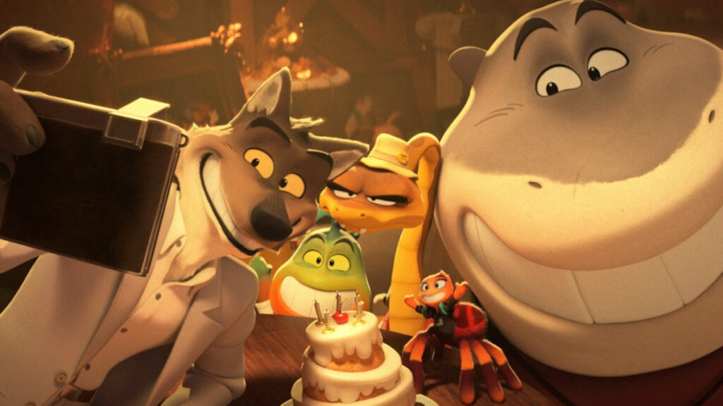 Troppo-cattivi-The-Bad-Guys-movie-film-animated-dreamworks-animation-adventure-comedy-heist-wolf-sam-rockwell-snake-marc-maron-tarantula-awkwafina-shark-piranha