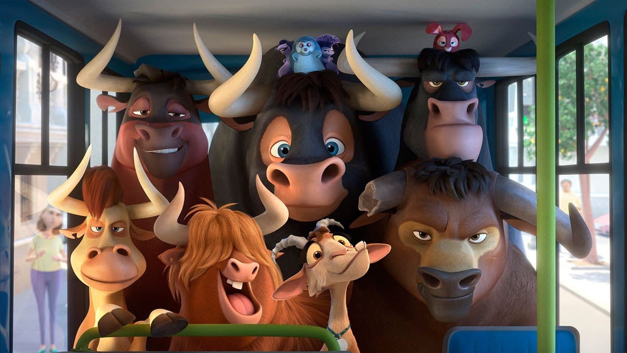 Ferdinard-film-movie-2017-animated-blue-sky-studios-comedy-adventure-john-cena-valiente-lupe-bones-guapo-angus-maquina-una-dos-cuatro